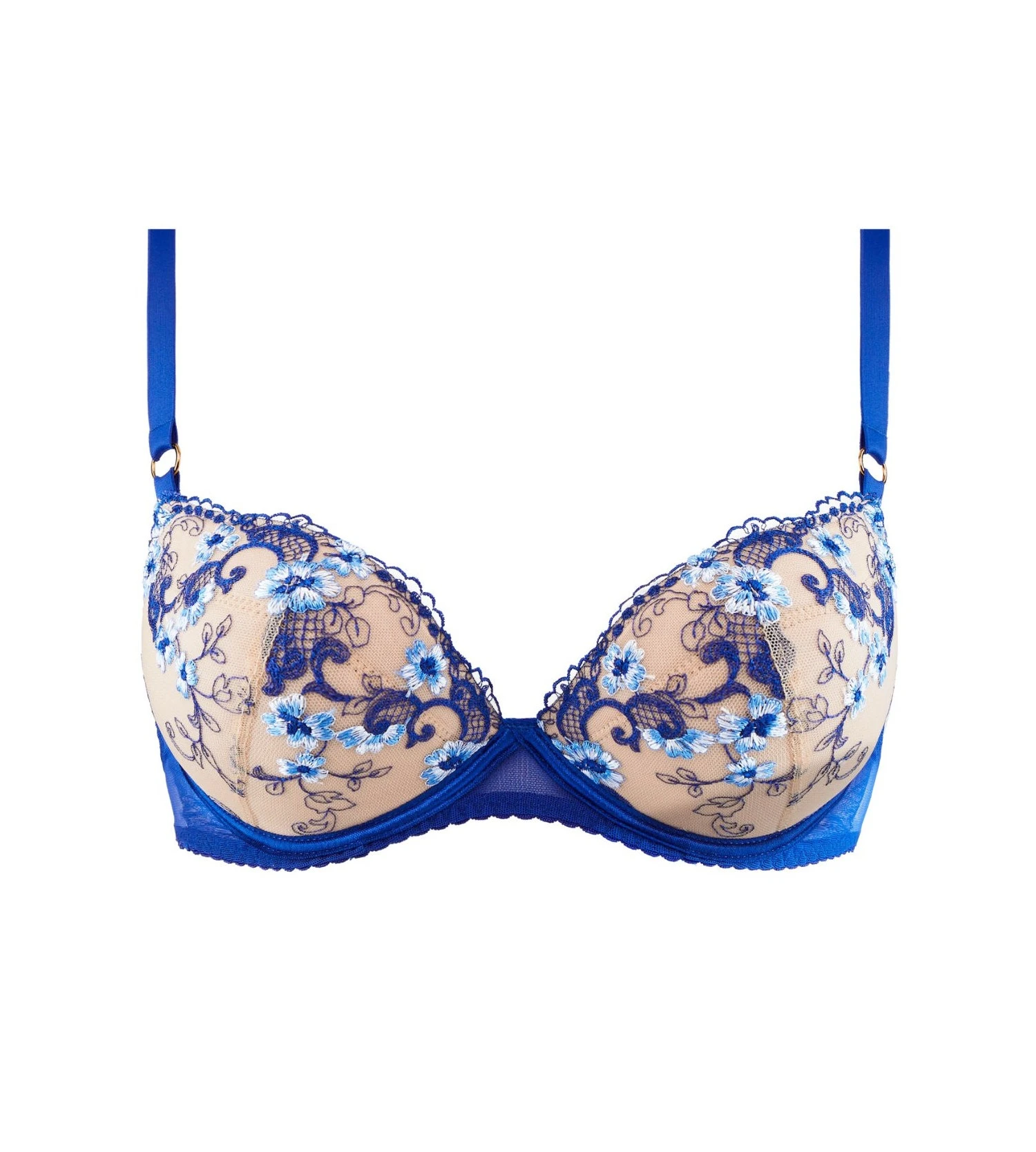 Soutien-gorge push-up brodé Idylle à Giverny Les Mots Bleus Aubade Soutien-gorge Push-up Brodé Idylle à Giverny Les Mots Bleus -Lingerie Sipp Boutique soutien gorge push up brode idylle les mots bleus 1