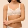 Simone Perele Soutien Gorge Sans Armatures Blanc Caresse Naturel