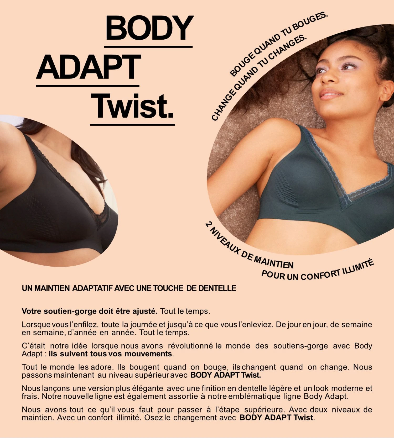 Soutien-gorge sans armatures Body Adapt Twist Noir Sloggi Soutien-gorge Sans Armatures Body Adapt Twist Noir -Lingerie Sipp Boutique soutien gorge sans armatures body adapt twist noir 4