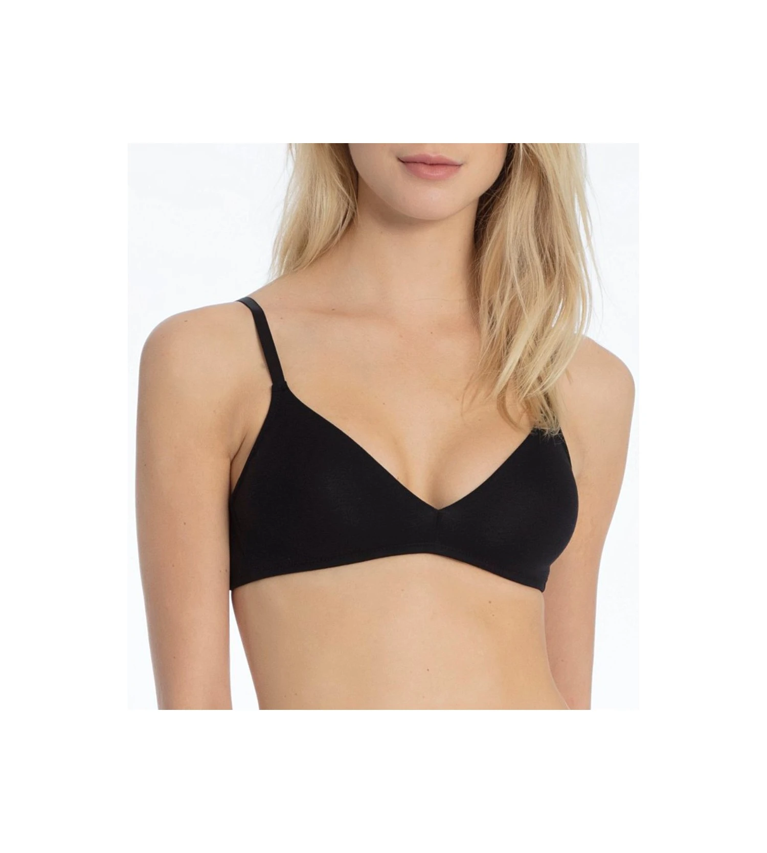 Soutien-gorge sans armatures Comfort noir Calida Soutien-gorge Sans Armatures Comfort Noir -Lingerie Sipp Boutique soutien gorge sans armatures comfort noir