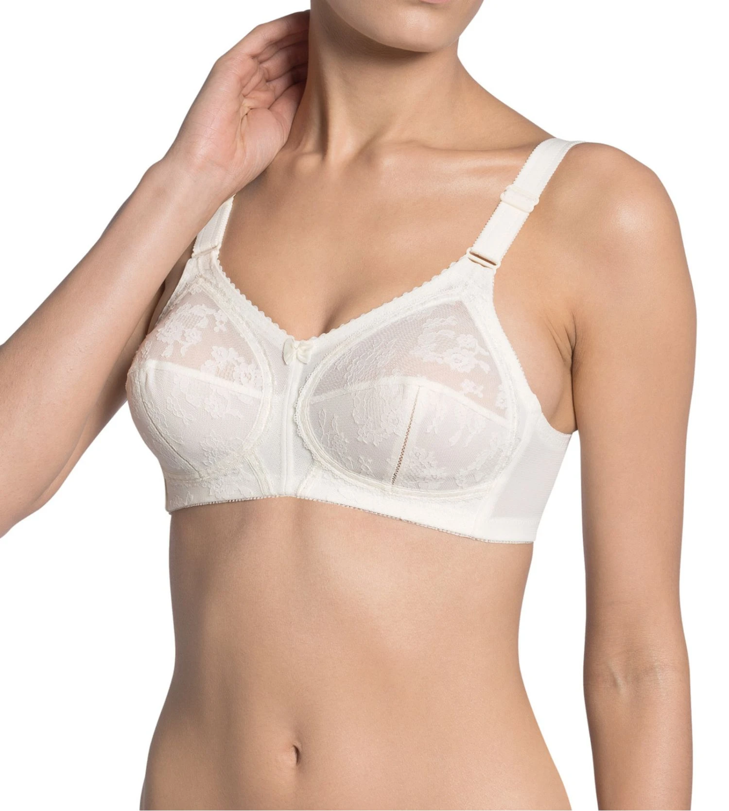 Soutien-gorge sans armatures Doreen BLANC Triumph Soutien-gorge Sans Armatures Doreen BLANC -Lingerie Sipp Boutique soutien gorge sans armatures doreen blanc