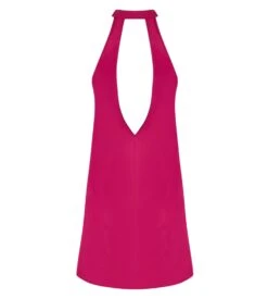 Nuisette Sexy à Nouer En Tour De Cou Splendeur Soie Rouge Carmin -Lingerie Sipp Boutique splendeur soie nuisette splendeur carmin 6