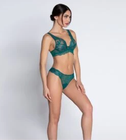 Soutien Gorge Glam Sublime En Dentelle Vert Princesse -Lingerie Sipp Boutique sublime en dentelle sg glam 4169 vert princesse 5