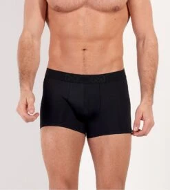 Boxer Uni Homme Seconde Peau Supersoft Noir