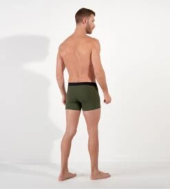 Boxer Uni Homme Seconde Peau Supersoft Vert Kaki -Lingerie Sipp Boutique supersoft boxer briefs 00xd khaki green 00xd khaki green 4