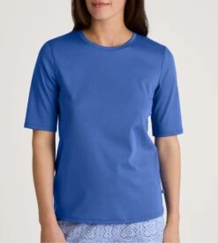 Calida T Shirt Femme Favourites Sleep Dazzling Blue