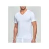 T-shirt Homme Col V Thermo BLANC