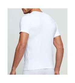 T-shirt Homme V Isolant Innovation 01 BLANC -Lingerie Sipp Boutique t shirt homme v isolant innovation 01 blanc 2