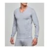 T-shirt ML Homme Col V Thermo GRIS
