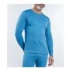 T-shirt ML Isolant Thermojet Homme BLEU