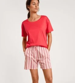 Calida T-shirt Naturel Favourites Fruits Red Glow -Lingerie Sipp Boutique t shirt naturel favourites glow red glow 2