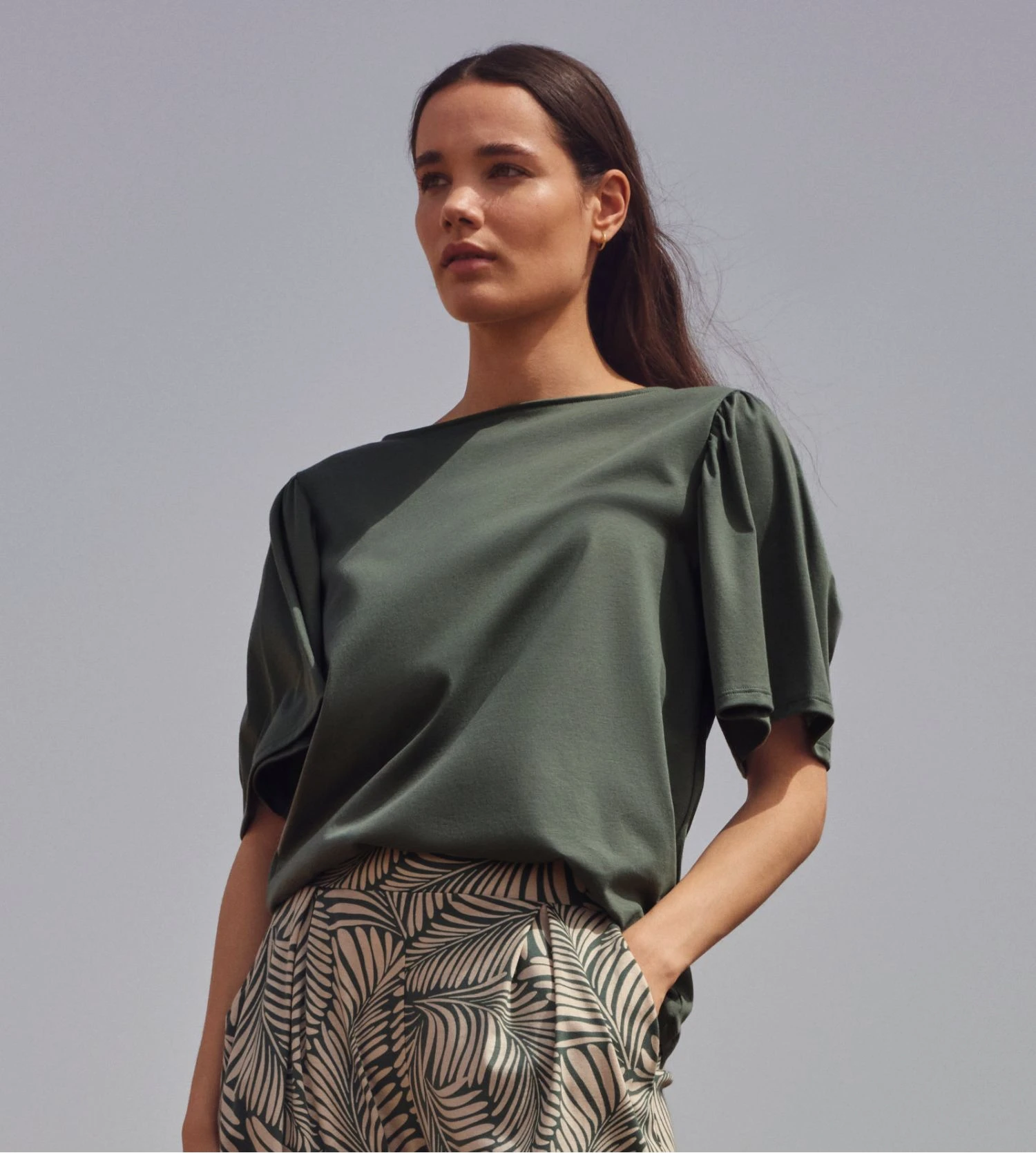 T shirt pour femme ample Favourites Healing Laurel Green Calida T Shirt Pour Femme Ample Favourites Healing Laurel Green -Lingerie Sipp Boutique tee shirt femme ample laurel green 3