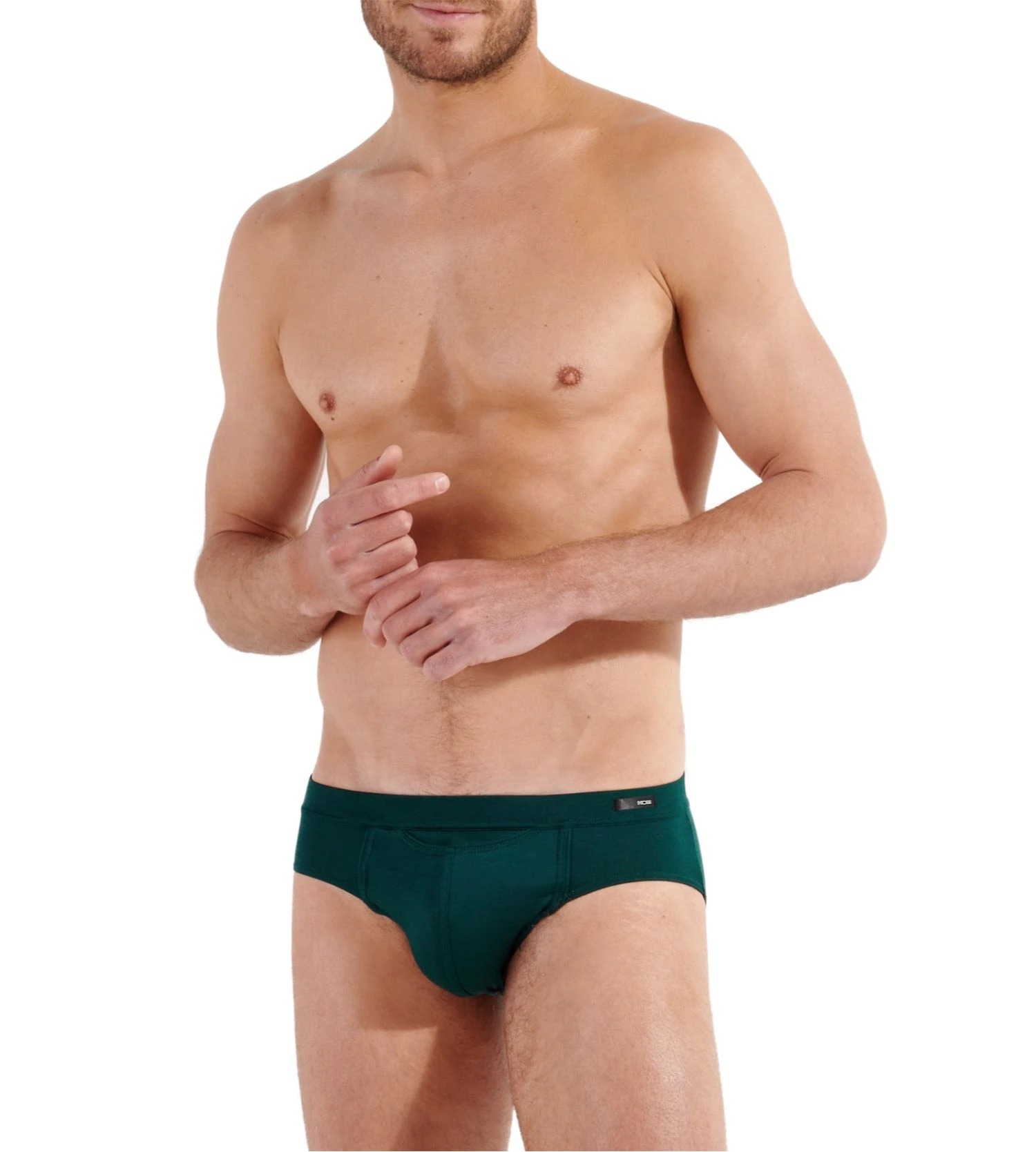 Slip en Lyocell avec ouverture HO1 TENCEL SOFT Dark Green Hom Slip En Lyocell Avec Ouverture HO1 TENCEL SOFT Dark Green -Lingerie Sipp Boutique tencel soft slip mini ho1 00dg dark green 1