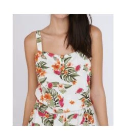 Banana Moon Top Caraco Rebeca Palmrose Ecru KAH11