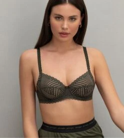 Soutien-gorge Armatures Tressage Graphic Eclat Aventure -Lingerie Sipp Boutique tressage graphic armature bien etre 4116 ea eclat aventure vert 2