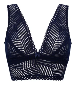 Brassière Séduction Tressage Graphic Tressage Marine