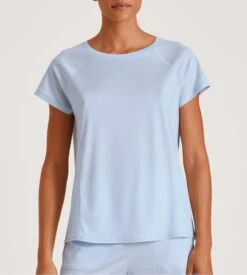 Calida T-Shirt Femme DSW Cooling Harmony Blue