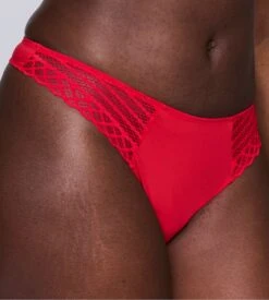 String East End True Red -Lingerie Sipp Boutique twist east end string true red rouge 3