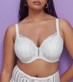 Soutien-gorge à Coques Maldives Naturel Blanc