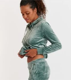 Banana Moon Veste Zippée à Capuche Fresco Sealake Amande HKC27 -Lingerie Sipp Boutique veste zipee capuche velours amande hkc27 2