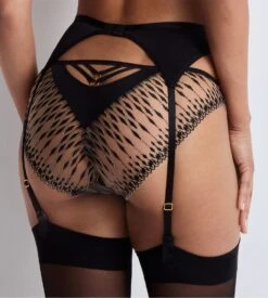 Aubade Porte Jarretelles Voodoo Kiss Millenium Black -Lingerie Sipp Boutique voodoo kiss pj millenium black 2