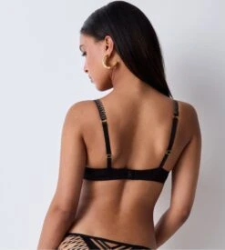 Aubade Soutien Gorge Push Up Voodoo Kiss Millenium Black -Lingerie Sipp Boutique voodoo kiss sg coque plunge millenium black 5