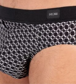 Slip Homme Avec Ouverture Avant Waldorf Imprimé Gris -Lingerie Sipp Boutique waldorf comfort slip mini ho1 gris a motifs 2