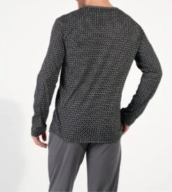 Pyjama à Manches Longues Pour Homme Imprimé Gris Waldorf -Lingerie Sipp Boutique waldorf pyj u long i0zu grey print 5