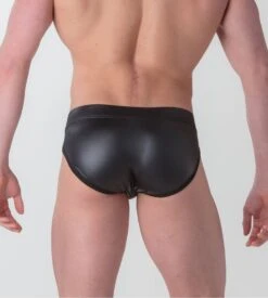 Slip Mini à Lacets Night Universe Noir -Lingerie Sipp Boutique woh night universe mini noir 2