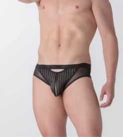 Slip Mini En Tulle Personnal Allure Noir