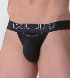 Tanga Homme Ceinture Large Sexy Fun Noir -Lingerie Sipp Boutique woh sexy fun tanga micro ceinture large noir 2